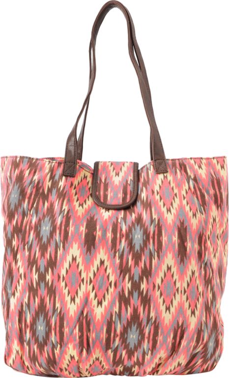 Super Trader Pink Tribal Tote Bag