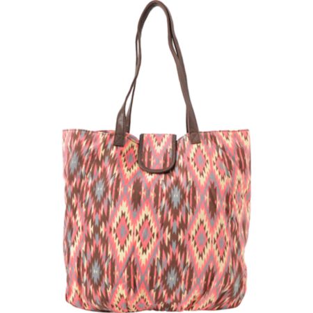 Super Trader Pink Tribal Tote Bag