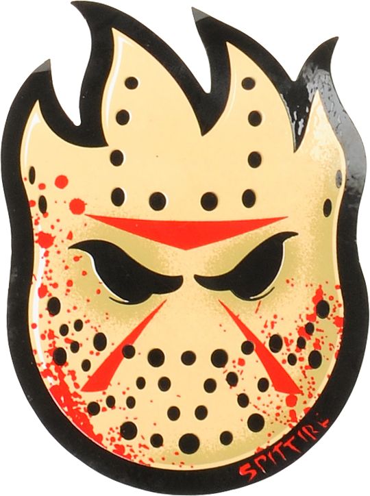 Spitfire Fireball Horror Bighead Sticker