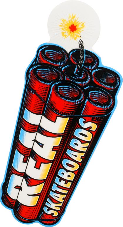 Real Skateboards Dynamite Sticker