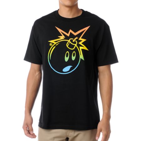 The Hundreds Flograde Adam Black Tee Shirt