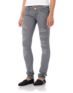 Almost Famous Jana Distressed Steel Grey Skinny Jeans