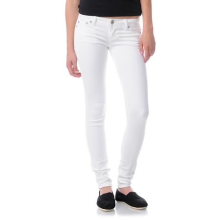 Almost Famous Willow White Jeggings