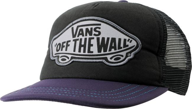 Vans Beach Girl Purple & Black Snapback Trucker Hat