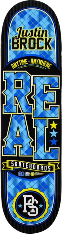 Real Brock Lock Up 8.37" Low Pro Skateboard Deck
