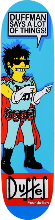Foundation Duffel Duffman 7.75" Skateboard Deck