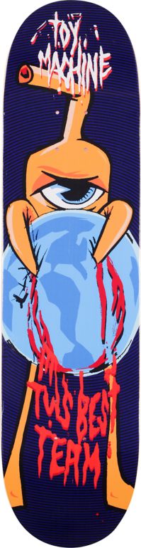 Toy Machine Team Of The Year 8.0" Skateboard Deck