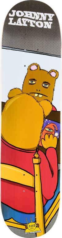 Toy Machine Layton Mirror 7.87" Skateboard Deck