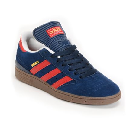 Adidas Busenitz Navy, Red & Gum Skate Shoe