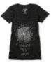 Empyre Girls Fortune Charcoal V-Neck Tee Shirt 