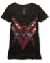 Empyre Girls Spear Heather Black V-Neck Tee Shirt