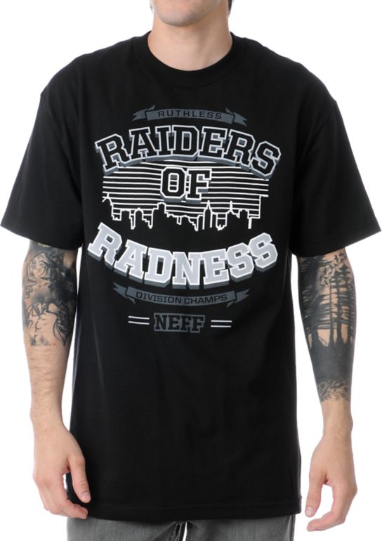 Neff Radness Black Tee Shirt