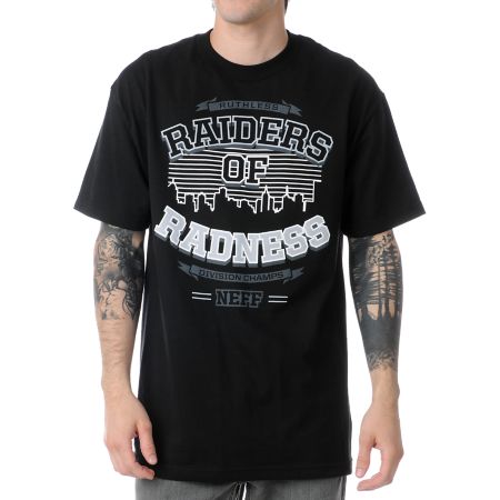 Neff Radness Black Tee Shirt