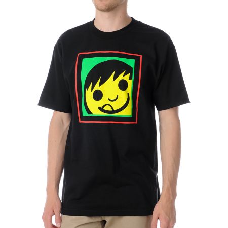 Neff Square Black Tee Shirt