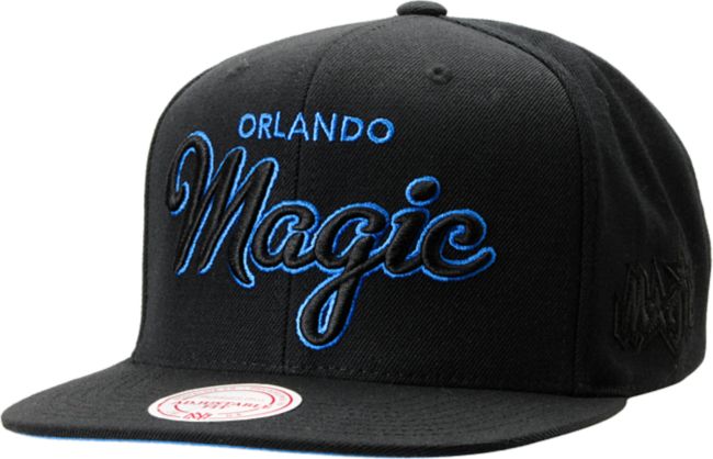 NBA Mitchell and Ness Orlando Magic Blacked Out Snapback Hat
