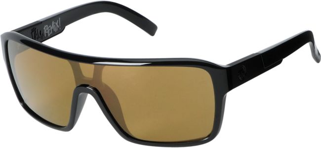 Dragon The Jam Remix Black & Gold Sunglasses