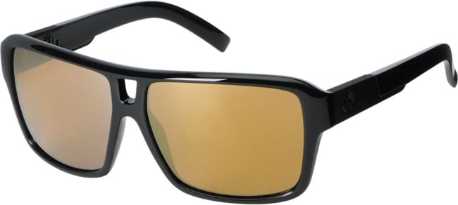 Dragon The Jam Black & Gold Sunglasses