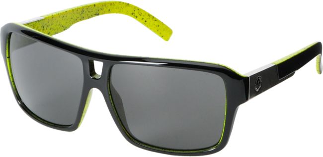 Dragon The Jam Acid Splatter & Black Sunglasses