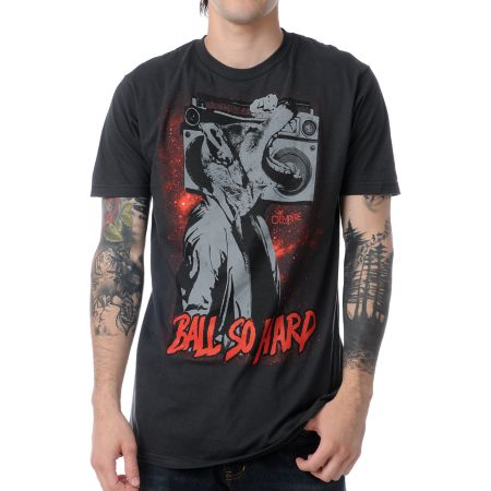 Empyre Ball So Hard Black & Red Tee Shirt