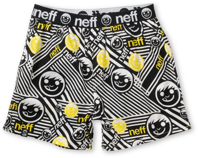 Neff Sucker Cuts Yellow Boxers