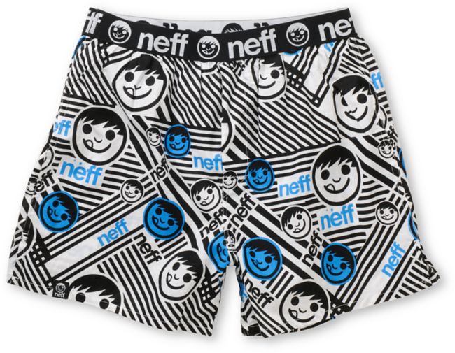 Neff Sucker Cuts Blue Boxers