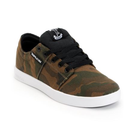 Supra TK Stacks Camo Canvas Shoe
