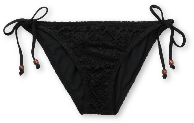 Reef Easy Breezy Crochet Black Bikini Bottom