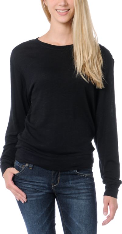 Empyre Girls Amelia Black Lace Top