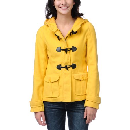 Empyre Girls Zenith Daffodil Toggle Peacoat
