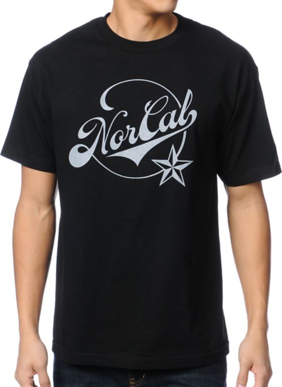 Nor Cal Payoff Black Tee Shirt