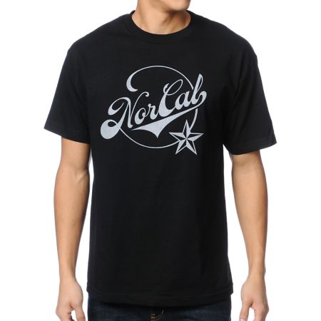 Nor Cal Payoff Black Tee Shirt