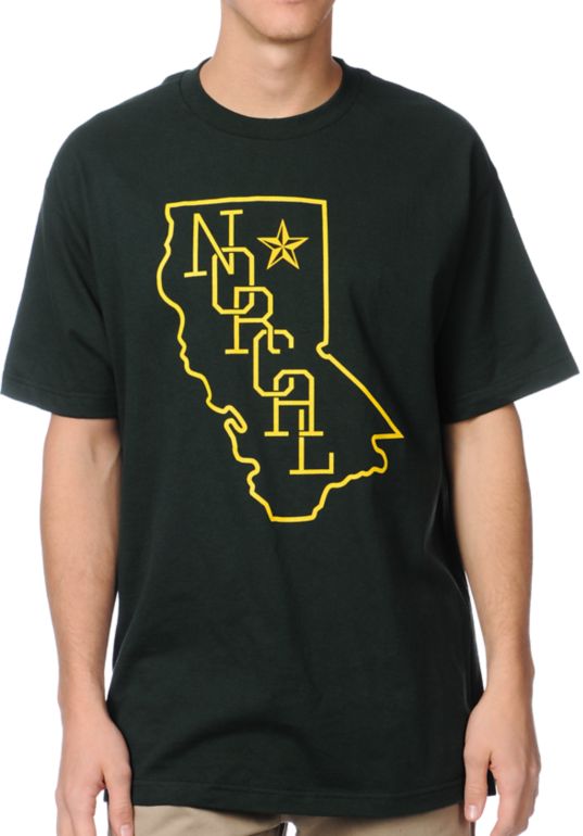 Nor Cal Rookie Green Tee Shirt