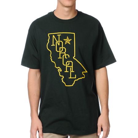 Nor Cal Rookie Green Tee Shirt