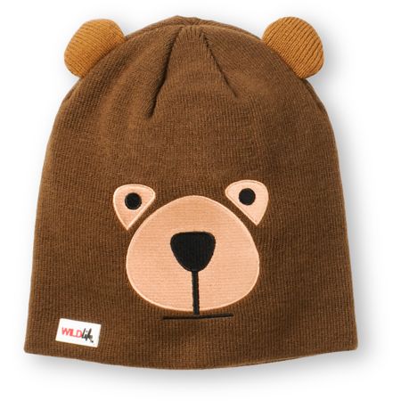 Elm Wildlife Bear Brown Beanie 