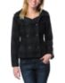 Empyre Girls Alchemy Charcoal & Black Buffalo Plaid Peacoat