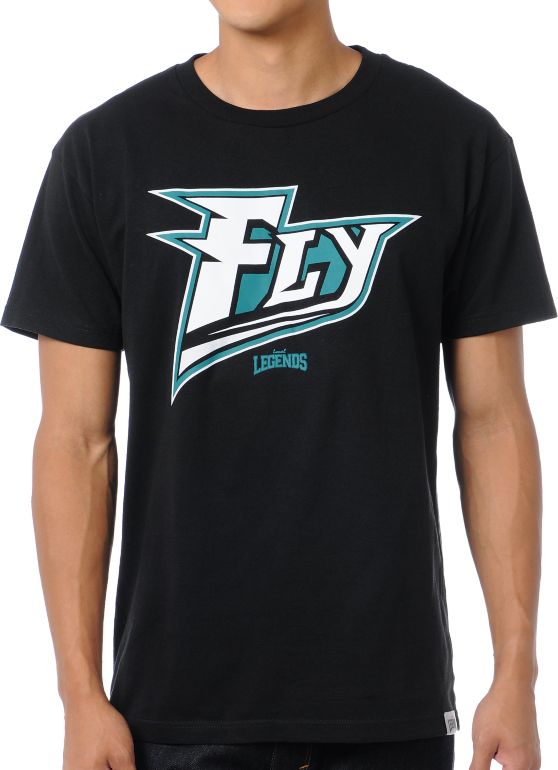 Local Legends Fly Black Tee Shirt
