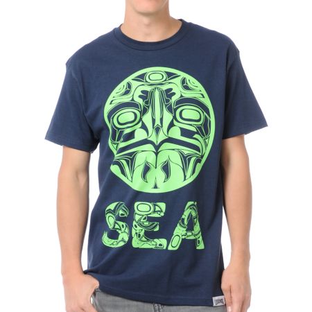 Local Legends Seabird Navy Blue Tee Shirt