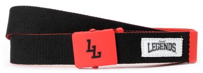 Local Legends Penalty Red & Black Web Belt