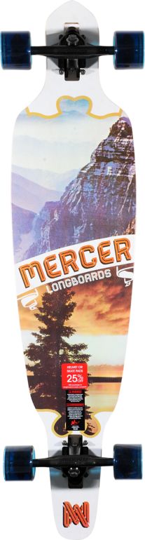 Mercer Levity 41 Drop Through Longboard Complete