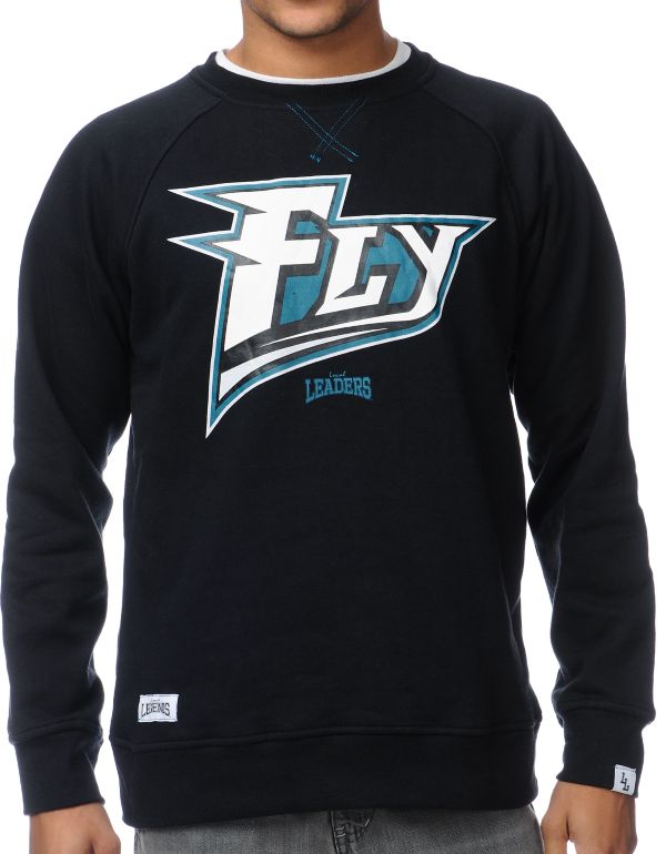 Local Legends Fly Black Crew Neck Sweatshirt
