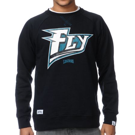 Local Legends Fly Black Crew Neck Sweatshirt