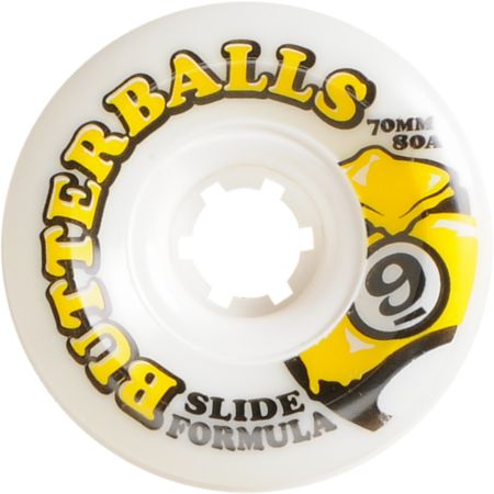 Sector 9 Butterballs 70mm Slide Formula Longboard Wheels