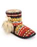 Rocket Dog Snowflake Native Print Slippers