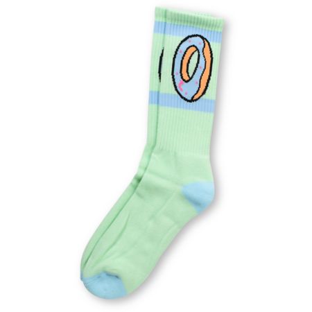 Odd Future Donut Mint Green Crew Socks