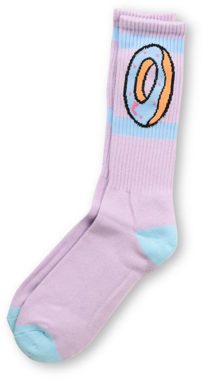 Odd Future Donut Lavendar Purple Crew Socks