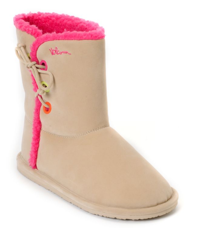 Volcom Girls In Love Tan Boot