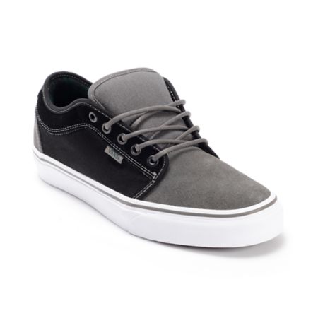 Vans Chukka Low Charcoal & Black Skate Shoe