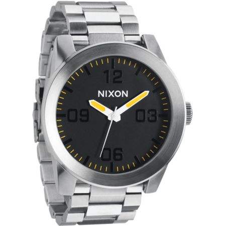 Nixon Corporal SS Grand Prix Analog Watch