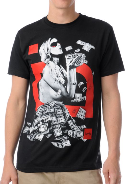 TMLS Money To Blow Black & Red Tee Shirt