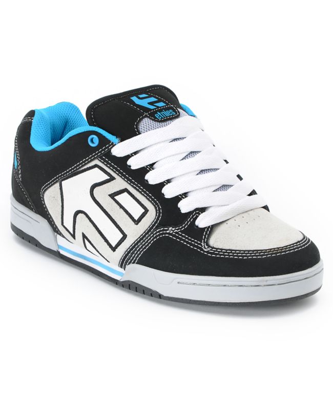 Etnies Charter Black, White & Blue Skate Shoe